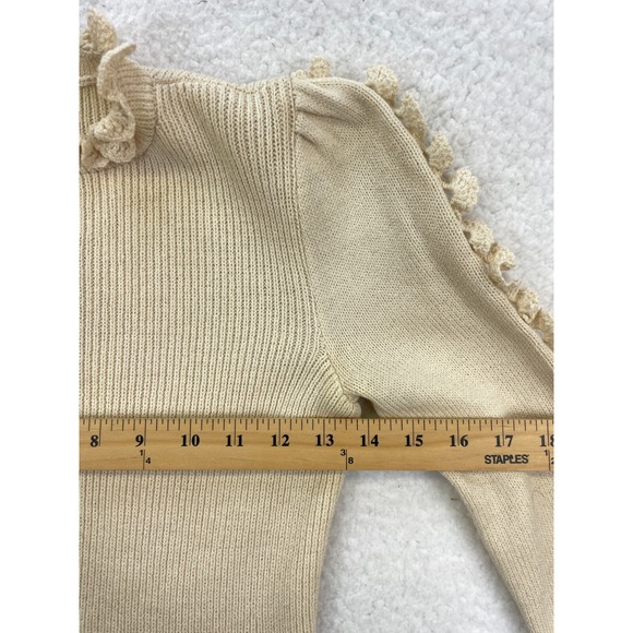 St John Cream Knit Dress - Picture 2 of 9